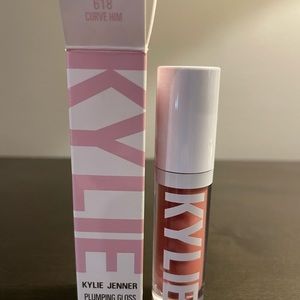 Kylie Cosmetics Plumping Gloss 618 Curve Him .1 oz 3.22 ml Full Size NIB